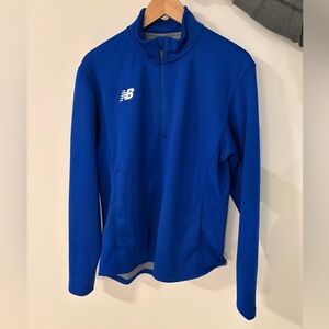 New Balance Cobalt Blue Half-Zip Pullover